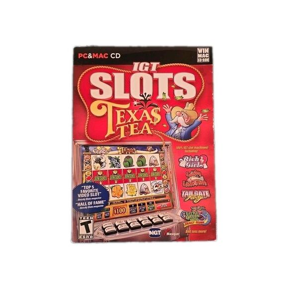 Texas Tea Slots PC Mac Game With CD Rom IGT Slots Teen Pre-owned Top 5 Favorite - Picture 1 of 4